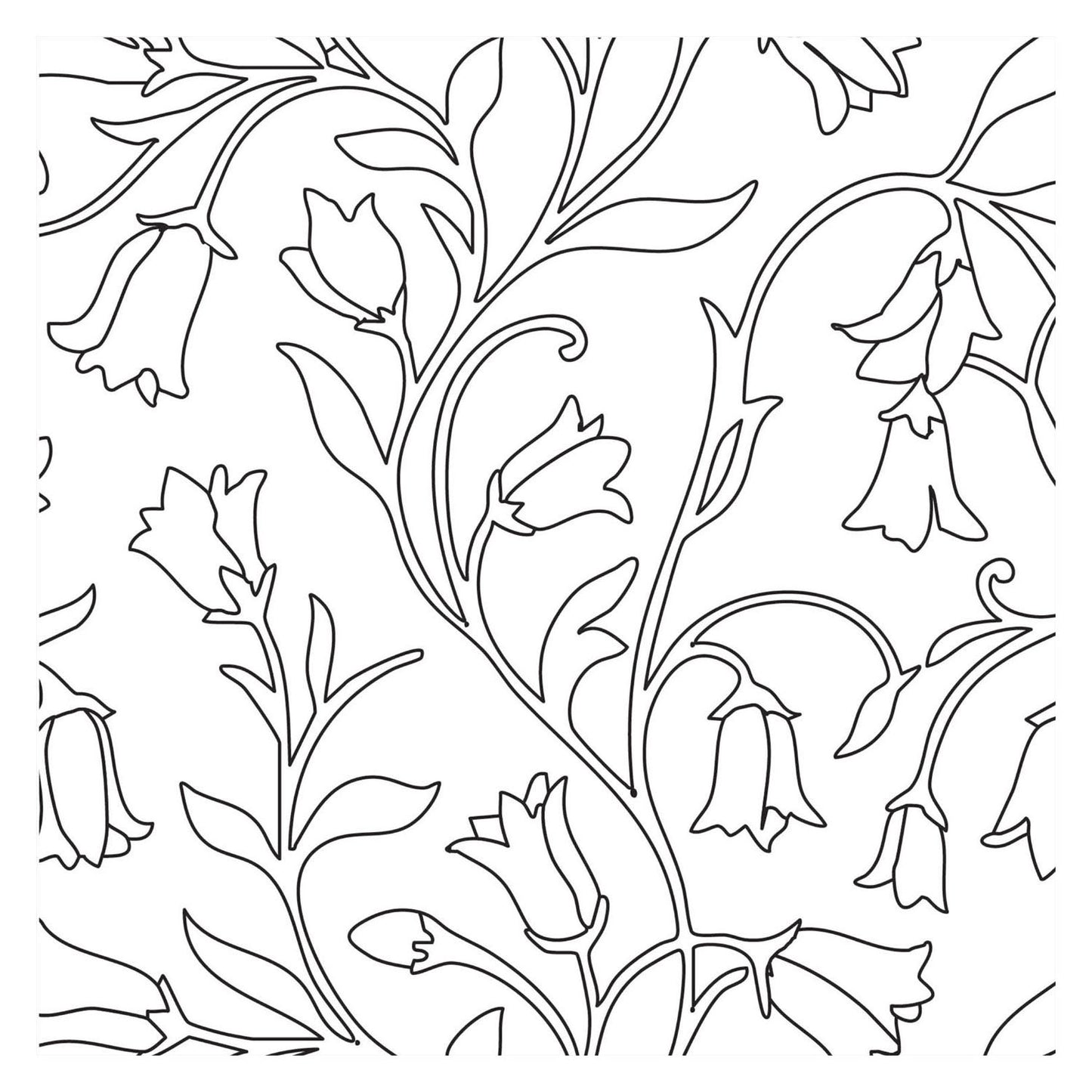 Malbuch - Neue Blüte