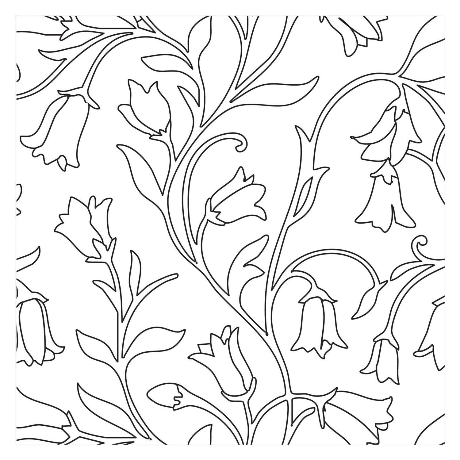 Malbuch - Neue Blüte