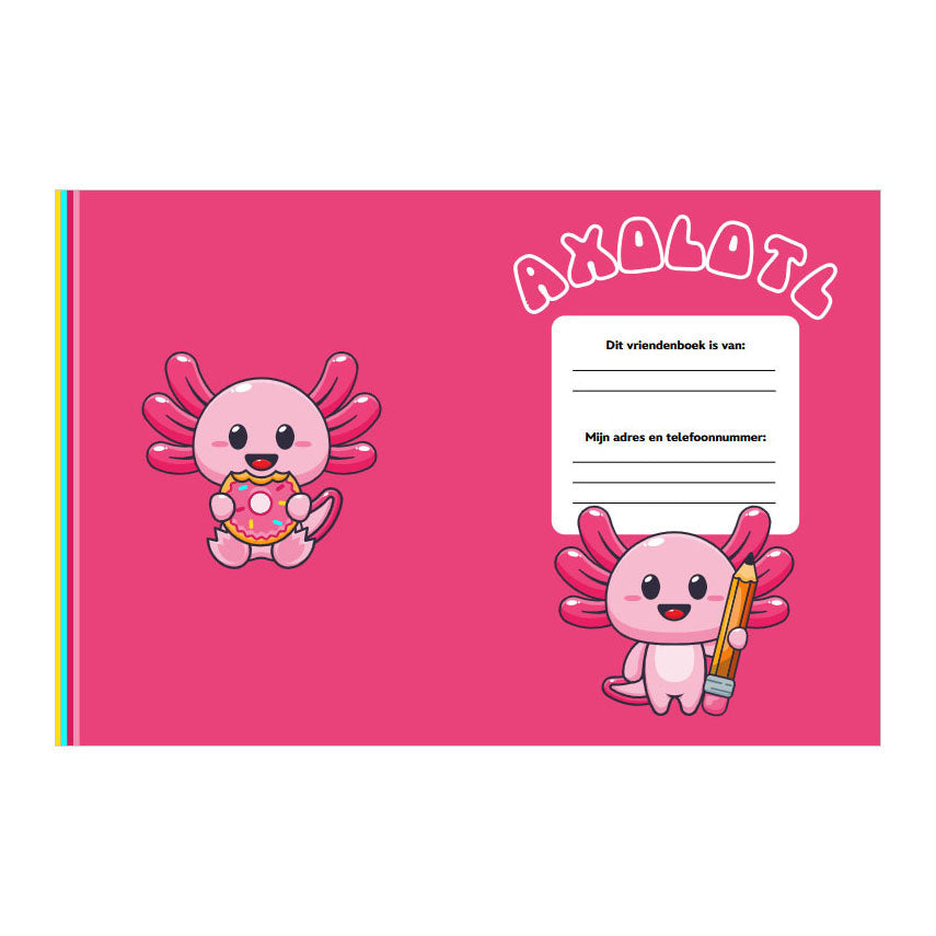 Buch Freunde Buch Axolotl | 2 Stk