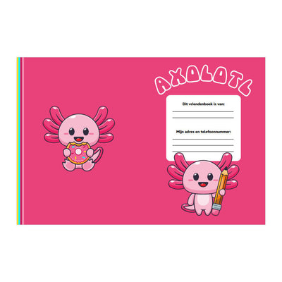 Buch Freunde Buch Axolotl | 2 Stk