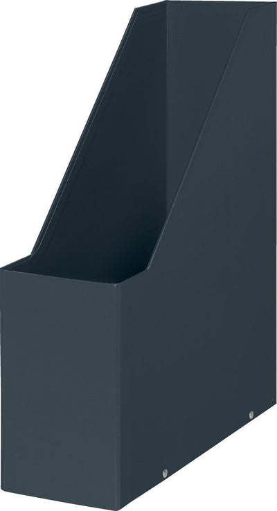 Leitz Cozy Click Store nachhaltiger Zeitschriftenhalter für A4-Dokumente – 77 % recycelter Karton – 10,3 x 33 x 25,3 cm (BxHxT) – Samtgrau