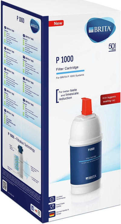 Brita P1000 Wasserfilter – Filterkartusche für Mypure P1 – 1200 l gefiltertes Wasser