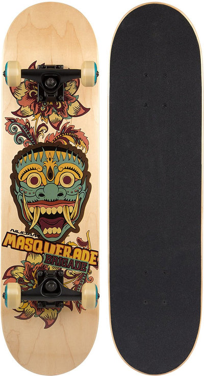Nijdam Skateboard – Masquerade Brigade – 79 cm – einfarbig