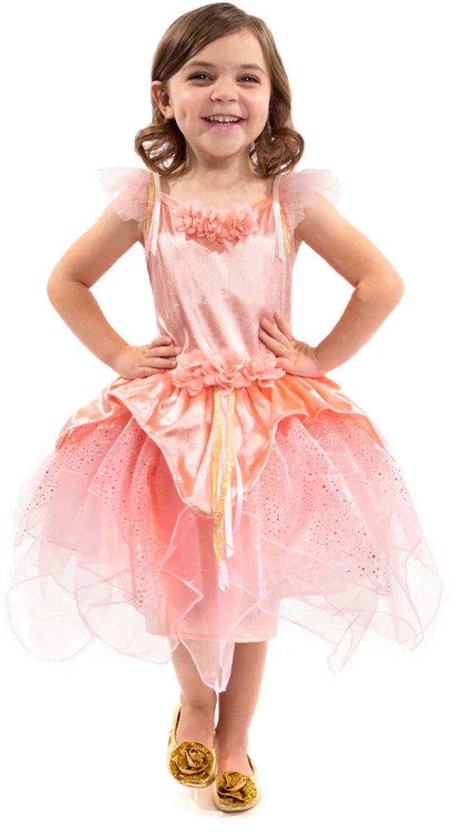 Kleine Abenteuer - Rosengarten-Feenkleid – Größe L (110-122)