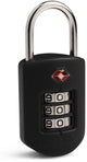 Pacsafe prosafe 1000-tsa Kofferschloss 3-stellig-Reiseschloss-Gepäckschloss-USA-Gepäckschloss-Schwarz (Schwarz)