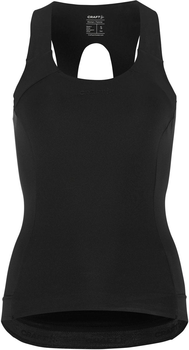 Craft Endur Singlet W Damen-Sportshirt – Schwarz