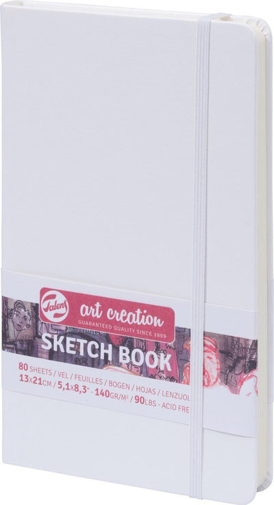 Talens Art Creation • Skizzenbuch weiß 13 x 21 cm 140 g 80 Blatt