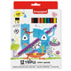 Bruynzeel Kinder dreifarbige Bleistifte Set 12