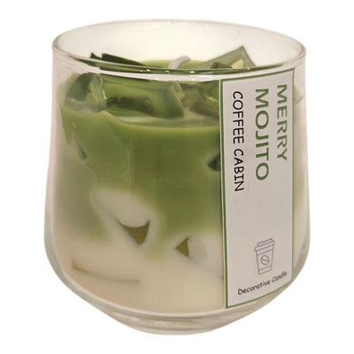 Duftkerzenglas „Merry Mojito“ mit Mansion-Atmosphäre, 8,4 x 11,5 cm