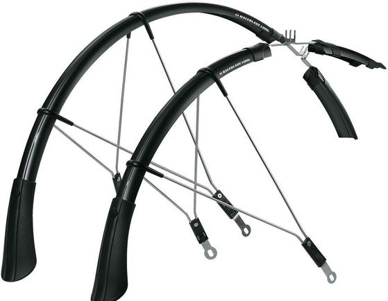 SKS Fender Set RaceBlade Long 28 35mm - Schwarz