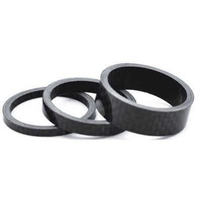 Ergotec Ball Head Spacer Set 1-1 8 (Ø28.6) 3-Stück 3 5 10 mm Kohlenstoff