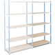 Nachfolgeelement Arno Space 100x60x200cm blau hellgrau
