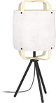 Eglo Surfleet Tischleuchte – E27 – 51,5 cm – Schwarz Beige Braun