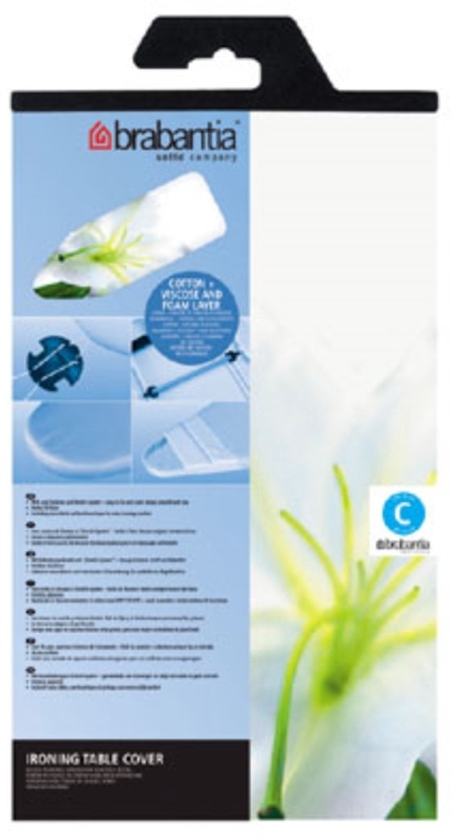 Brabantia Bezug C Baumwolle 124x45 cm