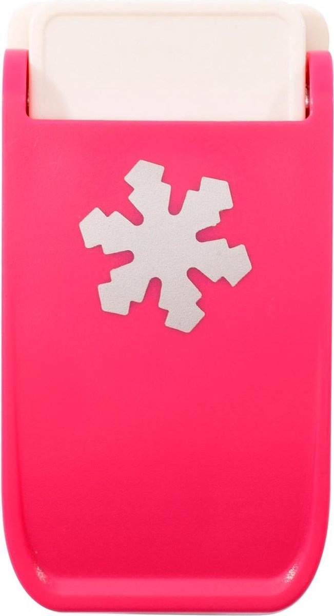 Vaessen creative Hochleistungsstanzer - Figurenstanzer - Schneeflocke - ø 2,5 cm