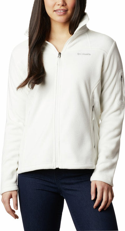 Columbia Fast Trek™ II Jacke Fleeceweste – Fleeceweste für Damen – Outdoorweste – Weiß – Größe M