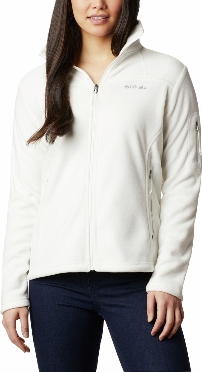 Columbia Fast Trek™ II Jacke Fleeceweste – Fleeceweste für Damen – Outdoorweste – Weiß – Größe L