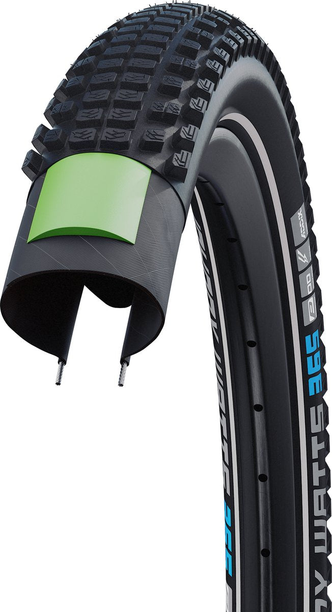 Schwalbe Johnny Watts 365 RaceGuard Folding Band 27,5x2,60 (65-584) Schwarzer Reflex
