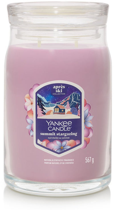 Yankee Candle – Summit Stargazing Duftkerze im großen Glas – 90 Brennstunden – zwei Dochte