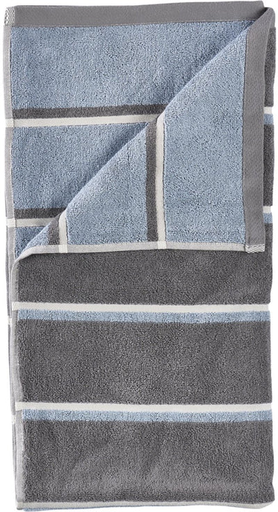 Zone Denmark Saunabadetuch 140 x 70 cm graublauer Nebel weichgrau