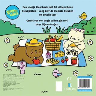 Lantern Publishers Malbuch Sunny Vibes – Happy Street