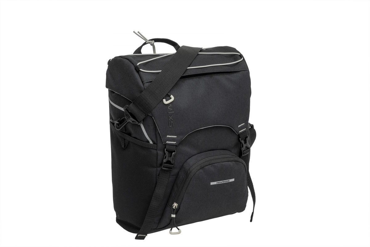 Neu Looxs Fahrradtasche Sports Rear Rider schwarz grau