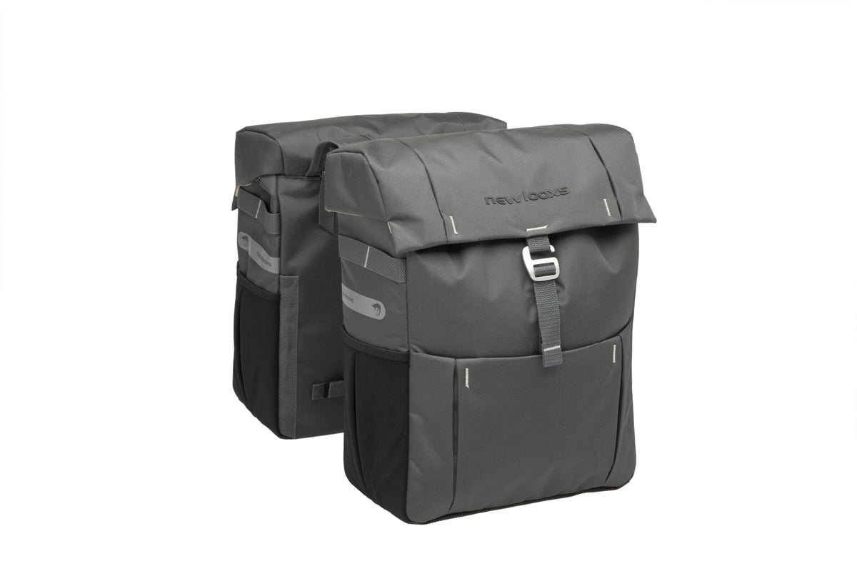 Vigo Double - Sporty Double Bicycle Bag, grau