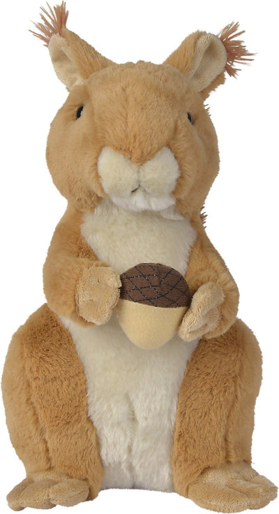 Simba Toys Plüsch-Nikotoy-Eichhörnchen – weiches Kuscheltier von 27 cm – recycelte Füllung