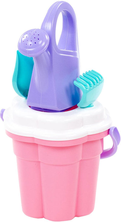 Cavallino Toys Cavallino XL Classic Bucket Set Pink, 5dlg.