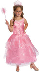 Verkleidung Glinda Deluxe Kleinkinderkostüm rosa 5-6 Jahre