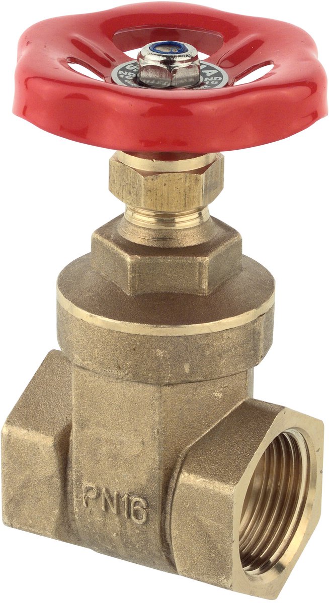 Kirchhoff Messing-Hülsenschieber – 1 Innengewinde – PN16