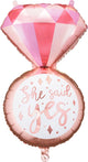 Party-Deko-Folienballonring (41x72cm)