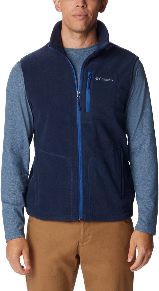 Columbia Fast Trek™ Fleece Weste Herren Outdoorweste – College Navy