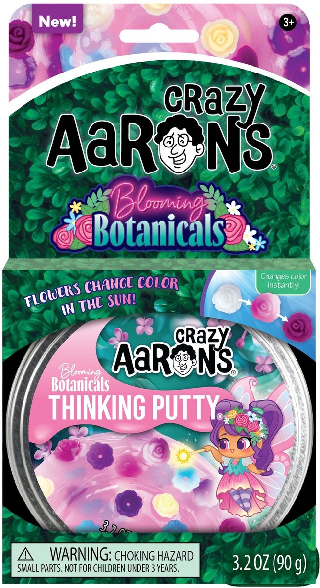 Crazy Aaron's Tonspielzeug aus rosafarbenem Silikon für Kinder.