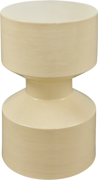 Woood versteckter Beistelltisch - Metall - Gelb - 47x30x30