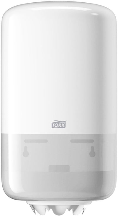 Reinigungspapierspender Tork M1 Mini-Mittelzufuhr 32 x 17 x 16,5 cm weiß