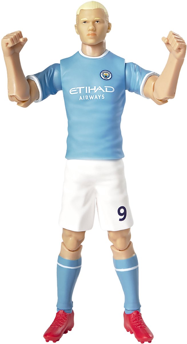 Fußballfigur Manchester City Erling Haaland, 20 cm