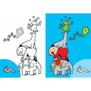 Bumba-Malbuch – Tiere