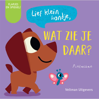 Buch süßer kleiner Hund, was siehst du da?