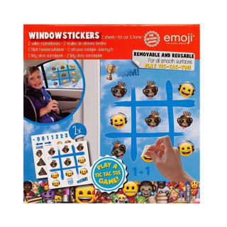 Fensteraufkleber Emoij Assorti