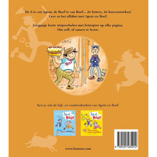 Buch A ist von Agent, B ist Van Boef