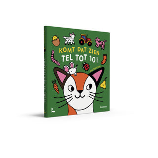 Buch kommt zu sehen - zählen Sie bis zu 10