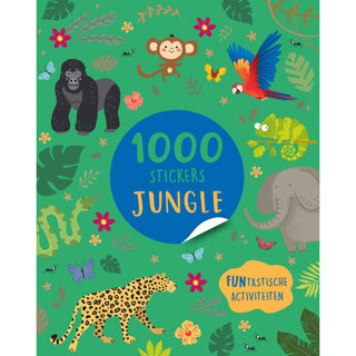 Buchen Sie Stickerboek 1000 Sticker Dschungel