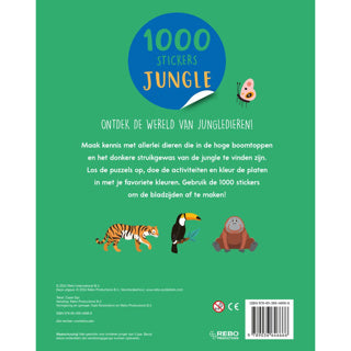 Buchen Sie Stickerboek 1000 Sticker Dschungel