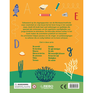 Rebo Publishers lernen, Leukste -Übungsbuch zu schreiben