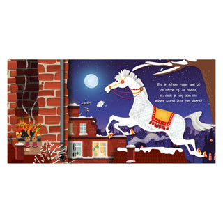 Lantern -Verlage schauen und fühlen Sinterklaas
