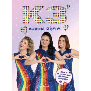 Studio 100 k3 Malbuch – Diamantaufkleber