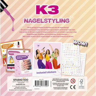 Studio 100 k3 Aktivitätsbuch – Nageldesign