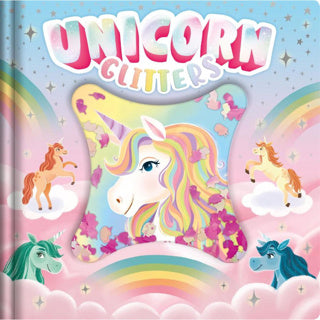 Buchen Sie Einhorn -Glitzer