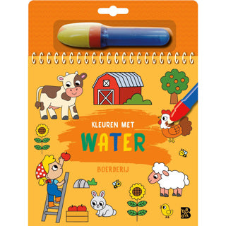 Standardverleger-Färbung mit Wasser – Bauernhof